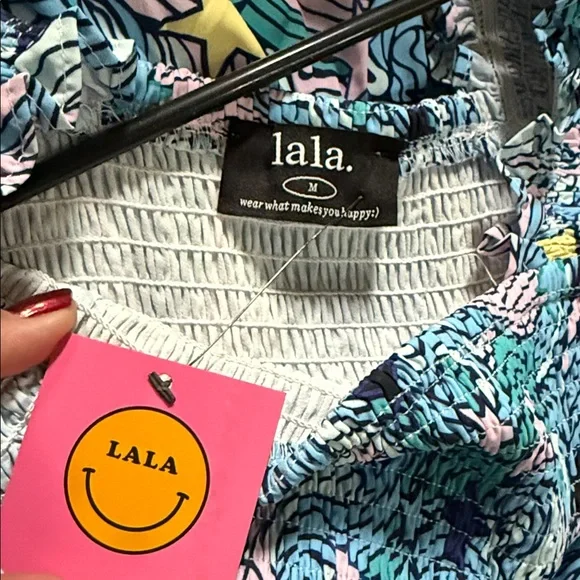 Rule breaker smocked dress in Winder Girl - Picture 4 of 4